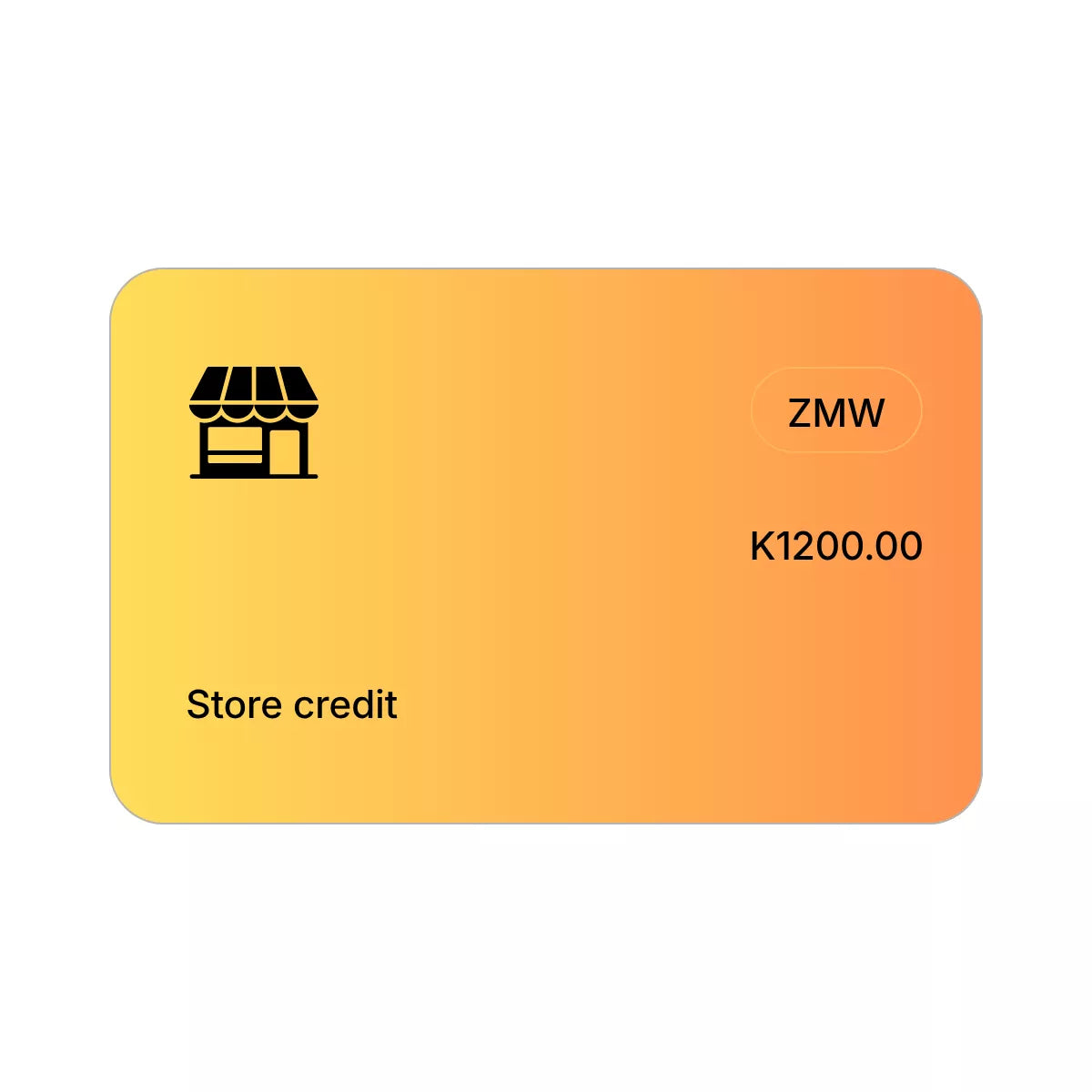 Store Credit Top-up