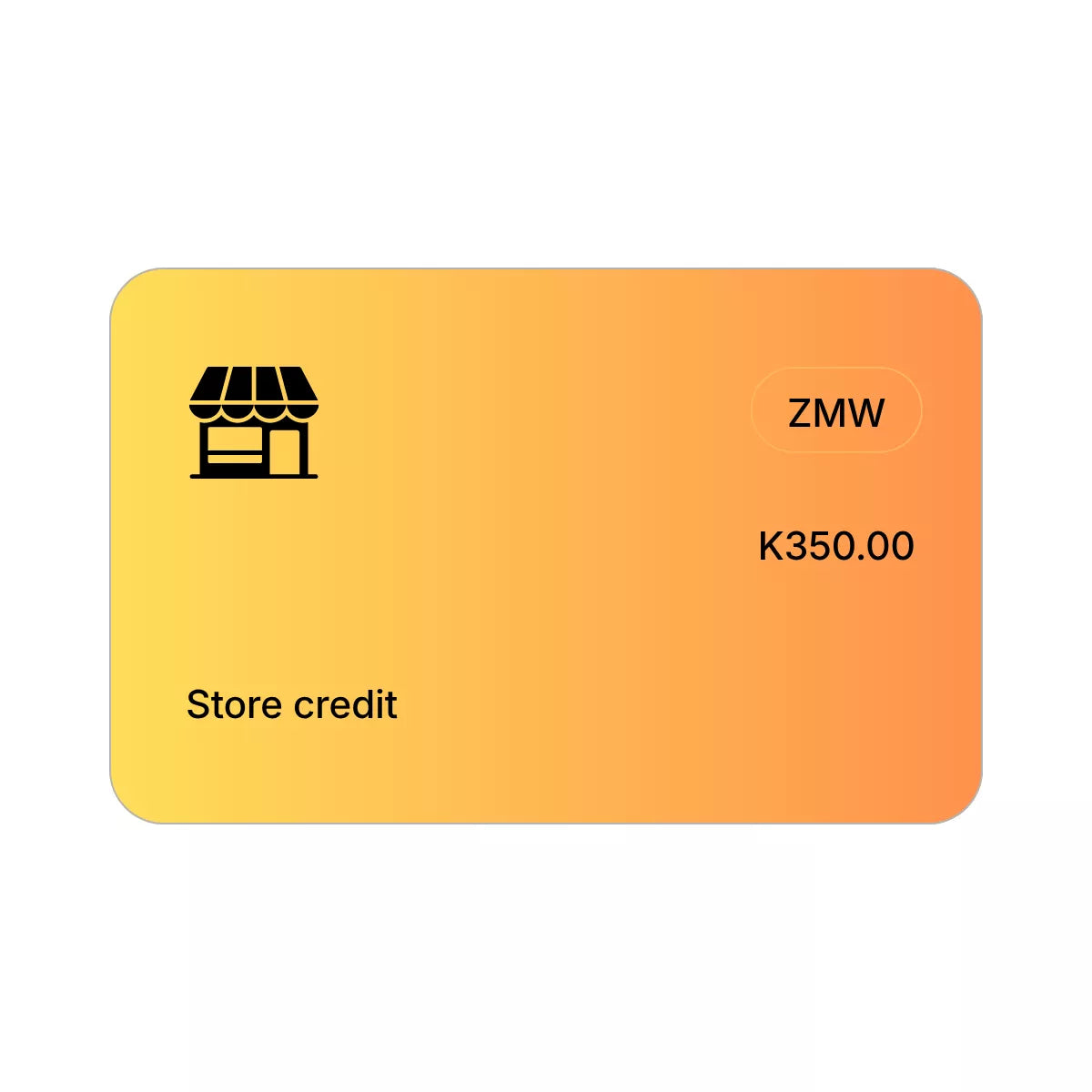 Store Credit Top-up