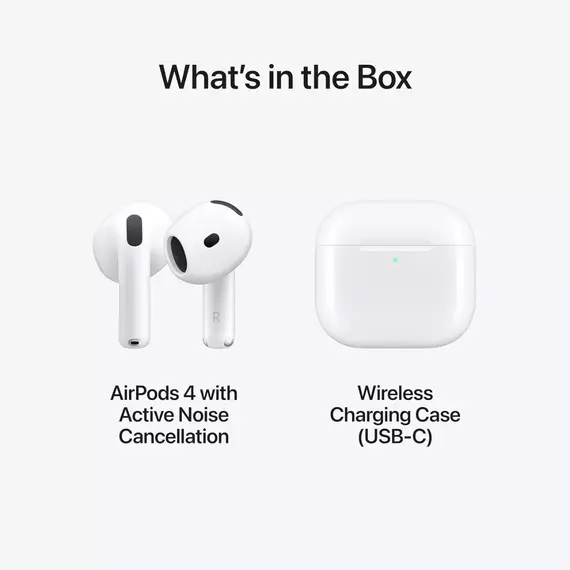 Apple AirPods 4 With Active Noice Cancelling