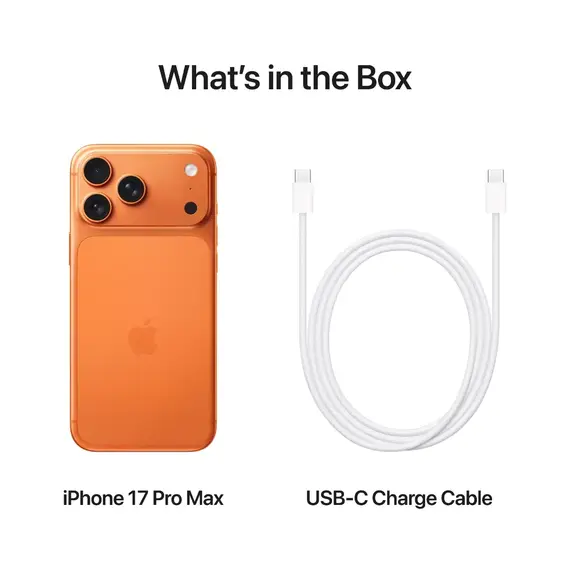 Apple iPhone 17 Pro Max, Cosmic Orange
